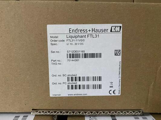 Endress Hauser FTL31-11V0/0 Αξιόπιστος διακόπτης επιπέδου πιρούνι για βιομηχανική χρήση