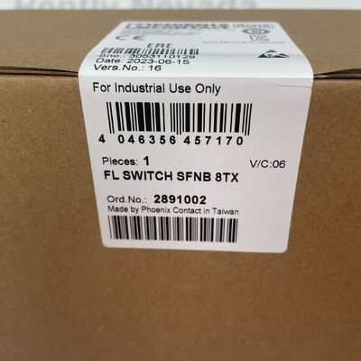 Επικοινωνία Phoenix FL FL SWITCH SFNB 8TX 2891002 Βιομηχανικός διακόπτης Ethernet