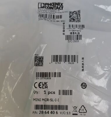 Phoenix Contact MINI MCR‑SL‑I‑I Ενισχυτής Απομόνωσης Αναλογικού Σήματος 3 κατευθύνσεων