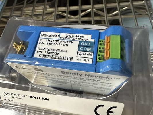 330180-91-CN Bently Nevada 3300 XL Proximitor Sensor 9,0 μέτρα (29,5 πόδια) μήκος συστήματος, DIN Mount