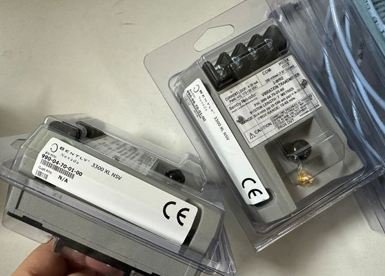 990-04-70-01-00 Bently Νεβάδα 990 Αναμεταδότης δονήσεων 35mm DIN Σιδηροδρομικές κομπίνες