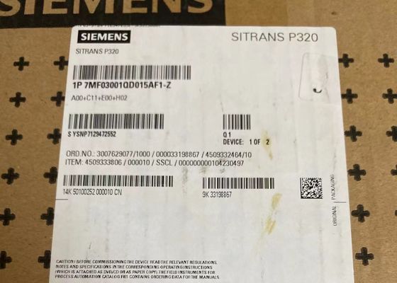 7MF0300-1TD1-5MF2-Z A00+E00+C11+H02 Διαβιβαστής SIEMENS για μετρητή πίεσης