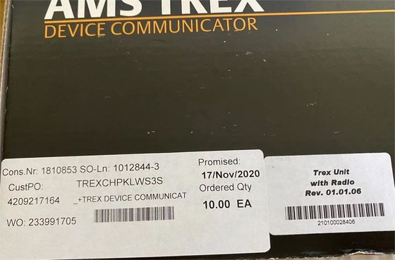 TREXCHPKLWS3S EMERSON TREX συσκευή επικοινωνίας HART είναι ασύρματη