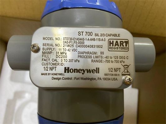 Διαφορετική πίεση HONEYWELL Μεταδότης SmartLine STD700 STD730-E1AS4AS-1-A-AHB-11S-A-30A0-F1 F5-0000 STD730