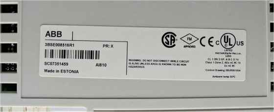 3BSE008516R1 AI810 ABB Αναλογική ενότητα εισόδου 8 κανάλια