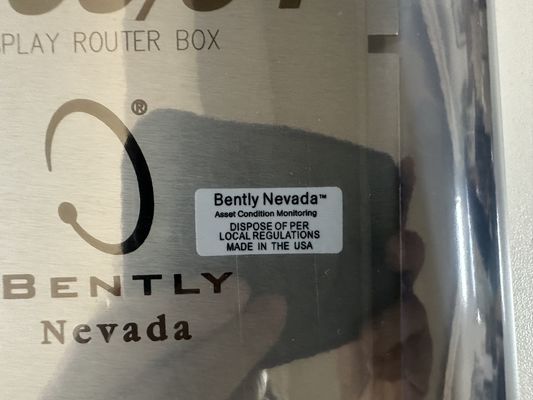 3500 94 Bently Nevada σύστημα παρακολούθησης δονήσεων οθόνη δρομολογητή κουτί