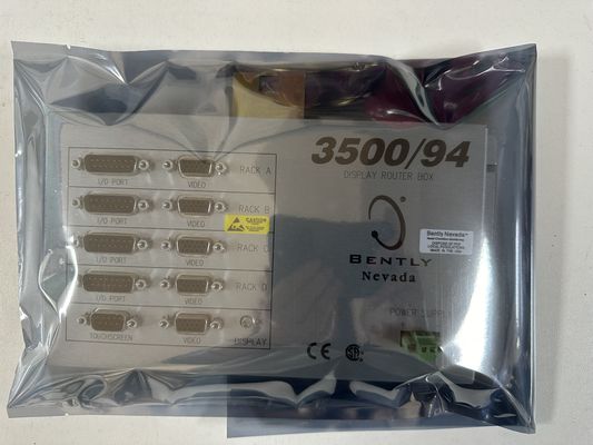 3500 94 Bently Nevada σύστημα παρακολούθησης δονήσεων οθόνη δρομολογητή κουτί
