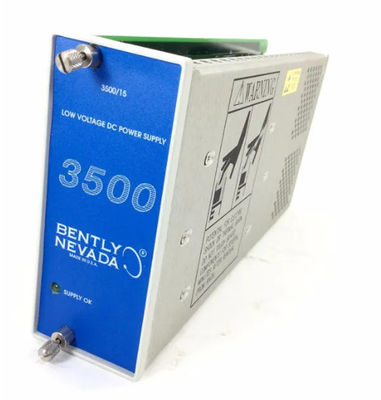 3500/15-05-05-00 Bently Nevada 3500/15 Ηλεκτρικές πηγές εναλλασσόμενης και συνεχούς ενέργειας