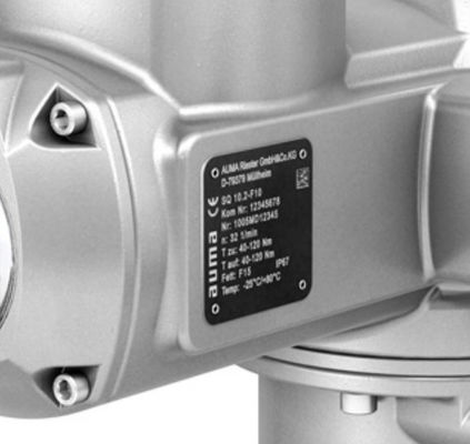 AUMA SQ 10.2-F10 Μέρος ενεργοποιητής στροφής με χειριστήρια ματικών ενεργοποιητών AM 01.1