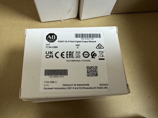24V Allen Bradley 1734 OB8 Μονάδα POINT IO Μη απομονωμένα κανάλια εξόδου