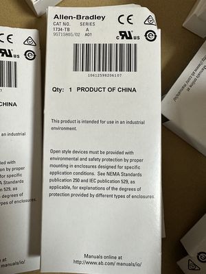 1734 TB ALLEN BRADLEY PLC Products POINT I/O Τερματικό Βάση 8 θέσεις Κλουβί Κρεμάστρα RTB