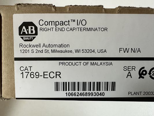1769-ECR ALLEN BRADLEY PLC Products CompactLogix Καπάκι δεξιάς άκρης