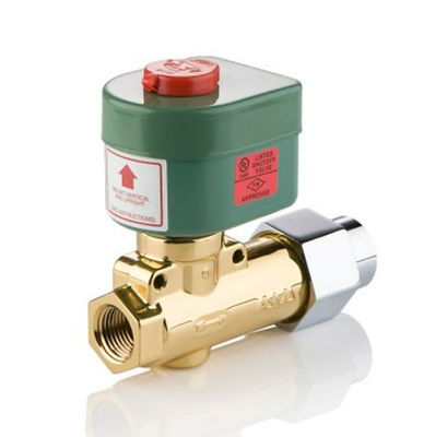 8266D069V 1/2" NPT Emerson ASCO 2 Way Solenoid Valve Καυσίμου 120VAC 1/4"