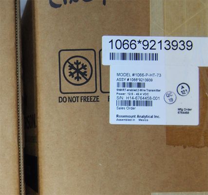 1066-P-HT-73 Emerson Rosemount 1066 Μεταδότης με ένα κανάλι
