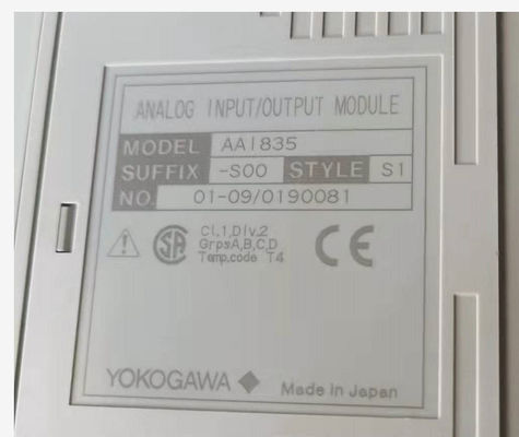 Μονάδα αναλογικής εισόδου/εξόδου Yokogawa AAI835-S00 χωρίς προστασία από έκρηξη