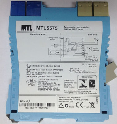 Μετατροπέας θερμοκρασίας MTL5575 MTL Industries