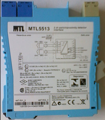 MTL5513 MTL Instruments Switch Proximity Detector Interface Πρόβλημα ασφάλειας Μέγιστο 10,5 V