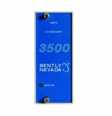 3500/15-05-05-00 Bently Nevada 3500/15 Ηλεκτρικές πηγές εναλλασσόμενης και συνεχούς ενέργειας