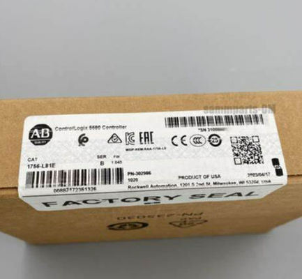 1756-L81E ALLEN BRADLEY ΕλέγχοςLogix 5580 Ελεγκτής 50 Volts συνεχής