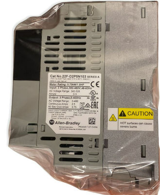 22F-D2P5N103 ALLEN BRADLEY PowerFlex 4M- 0,75 kW (1 HP) Μετασχηματισμός με εναλλασσόμενο ρεύμα