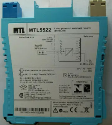 MTL5522 MTL Instruments Σολενοειδής / οδηγός συναγερμού Αριθμός καναλιών Ένα