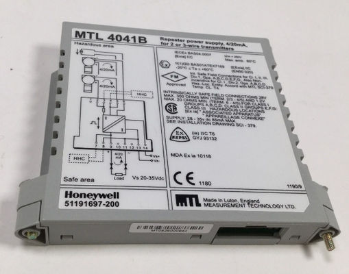 MTL4041B MTL Instruments Επαναλαμβανόμενος τροφοδοσία ρεύματος Αριθμός καναλιών Ένα