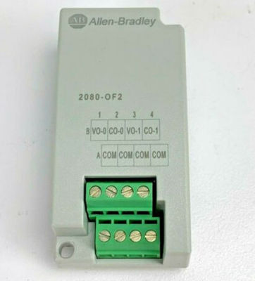 2080-OF2 Allen Bradley Micro800 2 σημεία αναλογική έξοδος Plug-In μονάδα