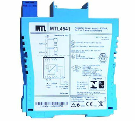 MTL4541 MTL Instruments Επαναλαμβανόμενο ρεύμα 4/20mA HART 2 ή 3 καλωδιακοί πομποί