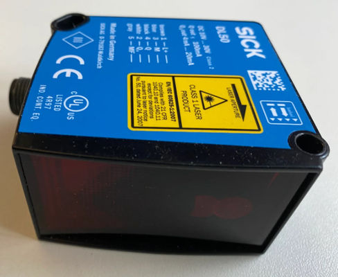 Αισθητήρες απόστασης λέιζερ SICK DL50-P1123: Dx50 36,1 mm X 62,7 mm X 57,7 mm για βιομηχανικά