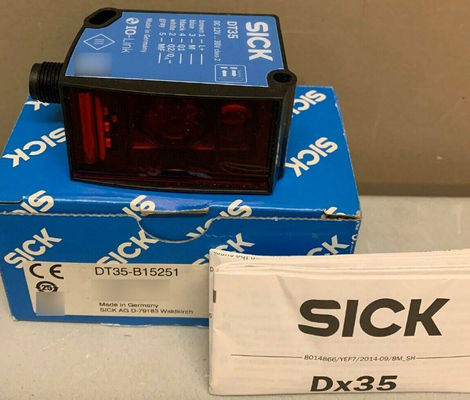 SICK DT35-B15251 Αισθητήρες απόστασης λέιζερ Dx35 Άντρας σύνδεσμος M12, 5 πινών