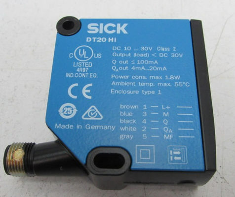 Αισθητήρες απόστασης λέιζερ SICK DT20 Hi DT20-P244B 24,3 mm x 72,4 mm x 54,1 mm