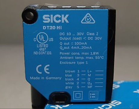 Αισθητήρες απόστασης λέιζερ SICK DT20 Hi DT20-P244B 24,3 mm x 72,4 mm x 54,1 mm