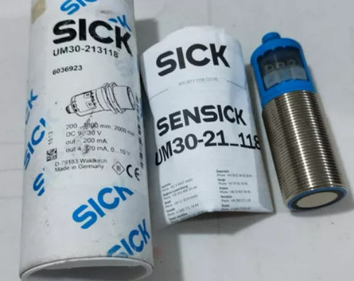 SICK UM30-213118 υπερηχητικοί αισθητήρες απόστασης UM30 μεγέθους νήματος M30 X 1.5