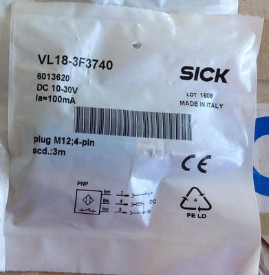 SICK VL18-3F3740 Φωτοηλεκτρικός αντανάκλαστικός αισθητήρας για βιομηχανικές εφαρμογές