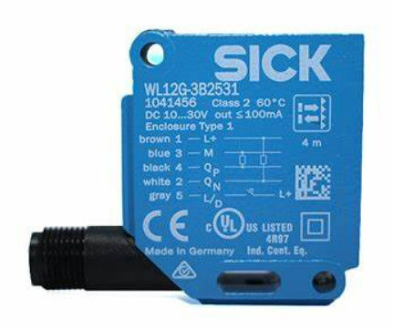 SICK WL12G-3B2531 Ορθογώνιος φωτοηλεκτρικός αισθητήρας για βιομηχανικές εφαρμογές