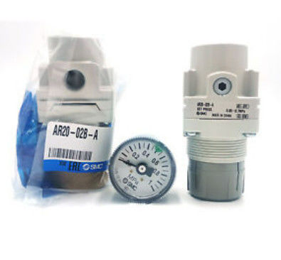 1/4 μέγεθος θύρας SMC ARegulator AR20-02-A AR10-A/AR40-A σειράς Εγκατάσταση Περιοχή πίεσης 0,05 έως 0,85 MPa