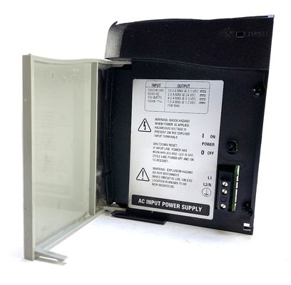 Allen Bradley 1756-PA75R ControlLogix Επαναχρηστική παροχή ενέργειας με συχνότητα εισόδου 47-63 Hertz
