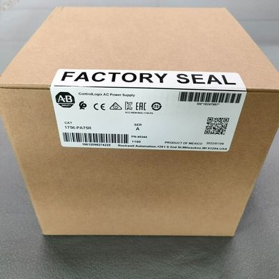 Allen Bradley 1756-PA75R ControlLogix Επαναχρηστική παροχή ενέργειας με συχνότητα εισόδου 47-63 Hertz