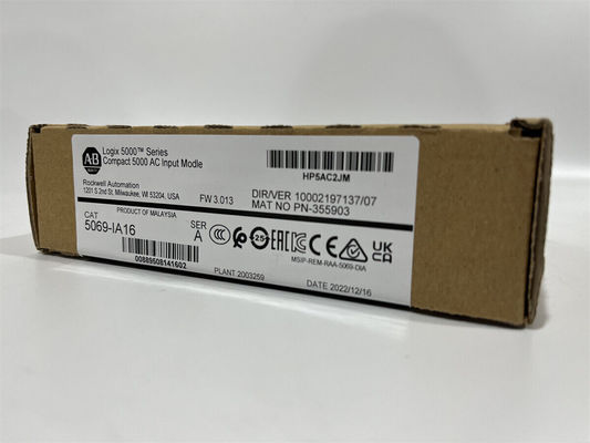 Allen-Bradley 5069-IA16 Compact 5000 διακριτή μονάδα εισόδου με είσοδο 120 / 240 VAC