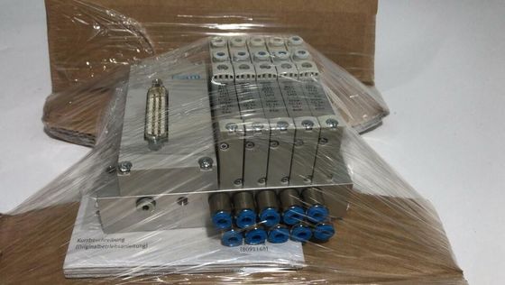 Festo VTUG-10-VRPT-B1T-Q10B-UB-QH6SU-16K+TTSC Σωλήνας διανομής βαλβίδων VTUG με πρίζα πολλαπλών πινών ή σύνδεση πεδίου