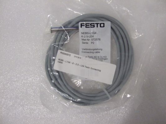 Καλώδιο σύνδεσης Festo NEBS-L1G4-K-2.5-LE4 με κάλυμμα ετικέτας