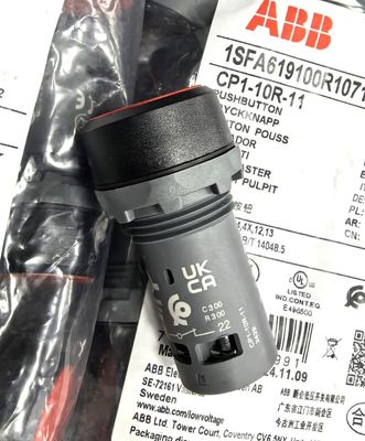 Ανθεκτικό και αξιόπιστο CP1-10R-11 ABB κουμπί για βιομηχανικές εφαρμογές
