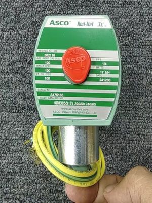 24 VDC Διορισμός τροφοδοσίας εισόδου ASCO 8262G262 Red-Hat II Απευθείας δράσης βαλβίδες ηλεκτροσόκ