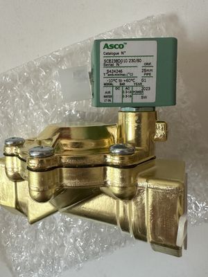 ASCO SCE238D008EMO.24/DC - Κεφάλαιο από χαλκό, EPDM, G1/2, 2/2 NC, σειρά 238 Σολενοειδείς βαλβίδες Pilot Operated Built In Pilot