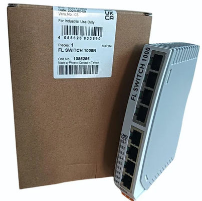 FL SWITCH 1008N 1085256 Βιομηχανικός διακόπτης Ethernet με επίπεδο προστασίας IP54 και σταθερή κυψέλης 0,05 cm-1