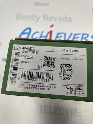 Schneider Electric TeSys D Επαφέας LC1D40AM7C 0I12 Πρόγραμμα Έκπτωσης 3.2 A Ρεύμα Εισόδου για Βιομηχανικές Εφαρμογές