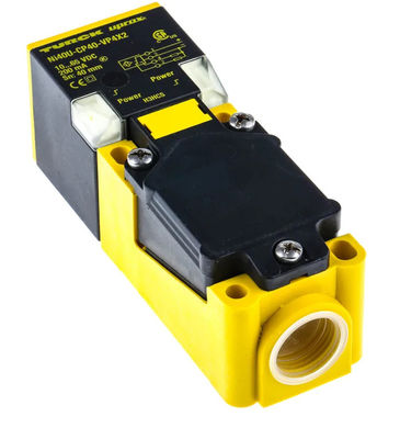 Τούρκ NI40U-CP40-VP4X2 Ανταγωγικός αισθητήρας εγγύτητας μπλοκ για ακριβή εγκατάσταση χωρίς καταρροή