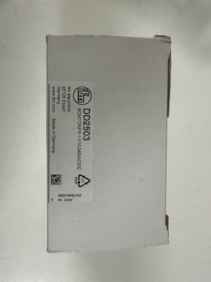 IFM DD2503 Μονάδα αξιολόγησης παρακολούθησης ταχύτητας με εύρος μέτρησης -100...600 °C και συντελεστή ρεύματος 3000