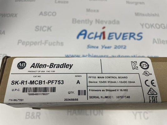 120/240 Volts AC Main Control Board Εναλλακτικό μέρος Allen-Bradley SK-R1-MCB1-PF753 με σήμα DC-OK