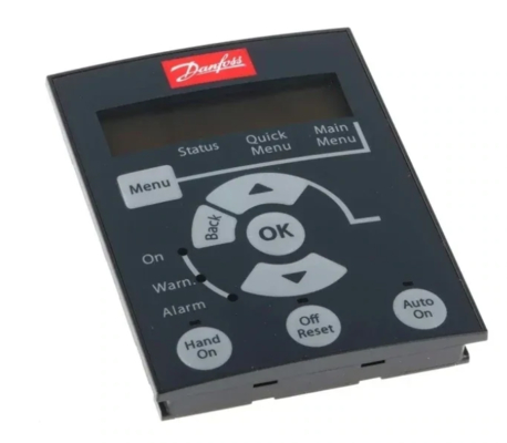Danfoss 132B0100 Πίνακας ελέγχου LCP WO-Potentiometer για το εύρος πίεσης 0 bar έως 8 bar Δυναμική διάσπαση ≤ 0,7 W